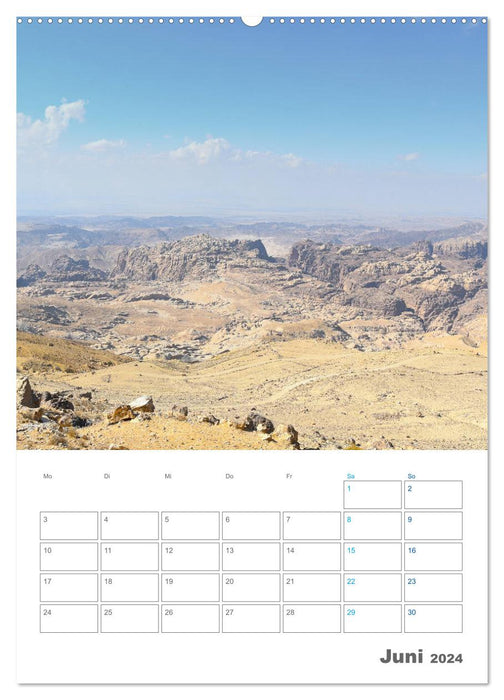 Jordanien ein Schatz im Orient (CALVENDO Wandkalender 2024)
