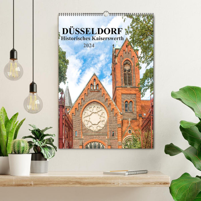 Düsseldorf - Historisches Kaiserswerth (CALVENDO Wandkalender 2024)