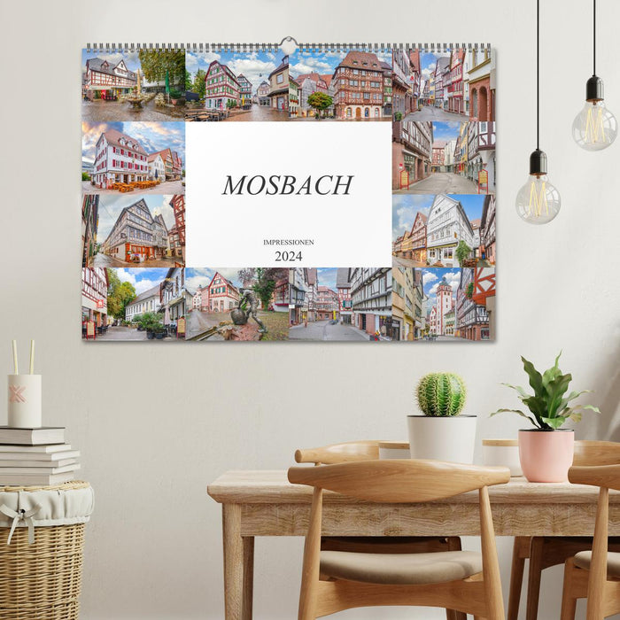 Mosbach Impressionen (CALVENDO Wandkalender 2024)