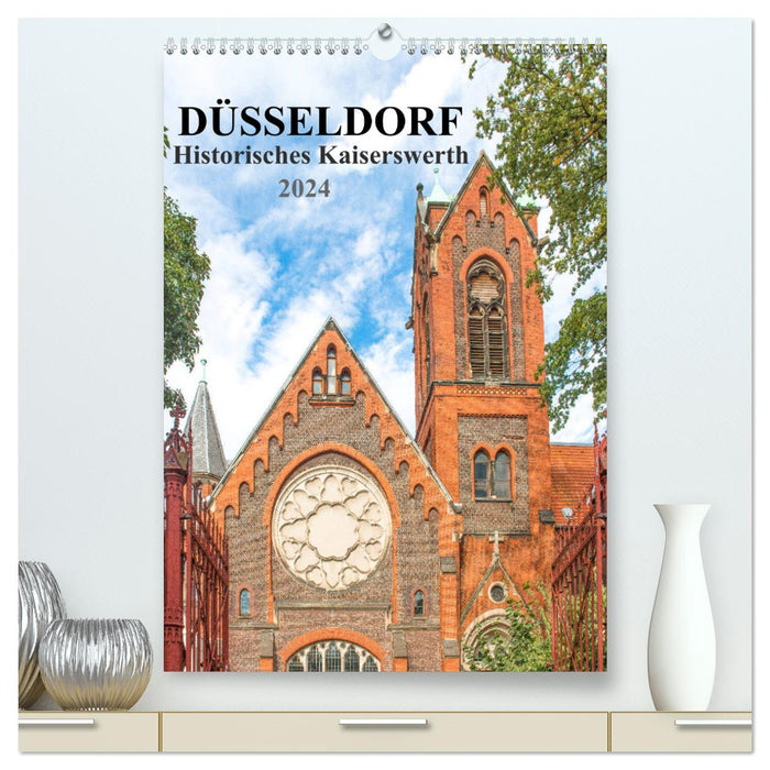 Düsseldorf – Kaiserswerth historique (Calvendo Premium Calendrier mural 2024) 