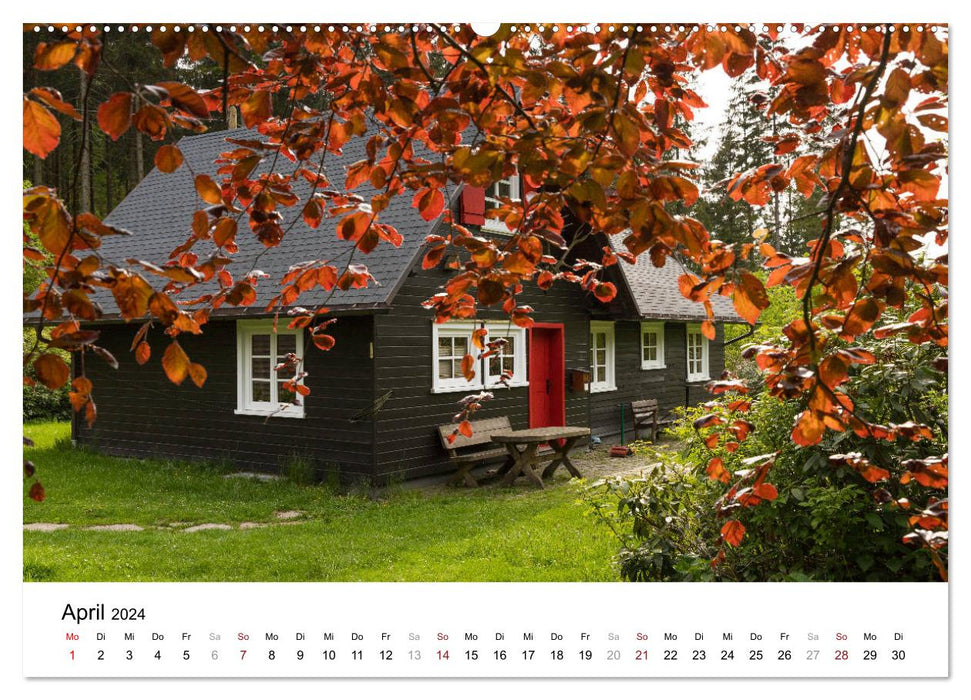 Westfeld-Ohlenbach im Wechsel der Jahreszeiten (CALVENDO Premium Wandkalender 2024)