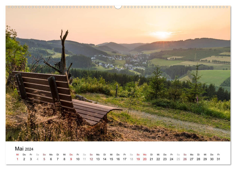 Westfeld-Ohlenbach au fil des saisons (Calendrier mural CALVENDO Premium 2024) 