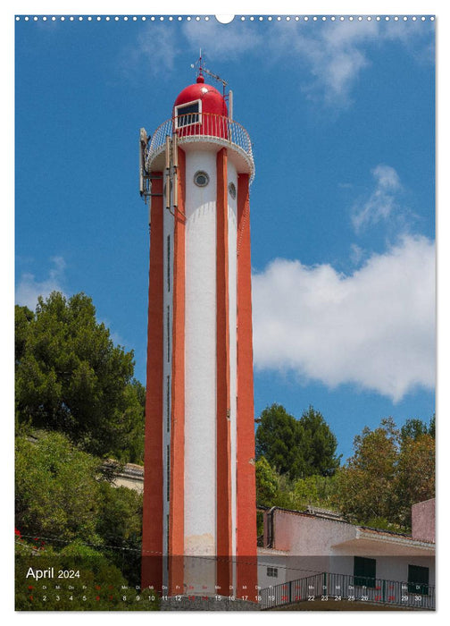 Die schönsten Leuchttürme in Portugal (CALVENDO Premium Wandkalender 2024)