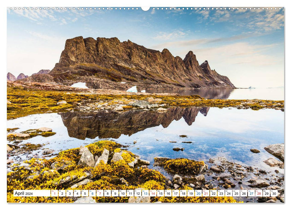 Scoresbysund - Sommer im größten und längsten Fjordsystem der Welt (CALVENDO Wandkalender 2024)
