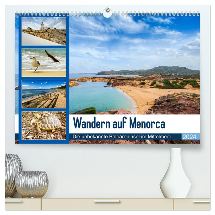 Wandern auf Menorca (CALVENDO Premium Wandkalender 2024)