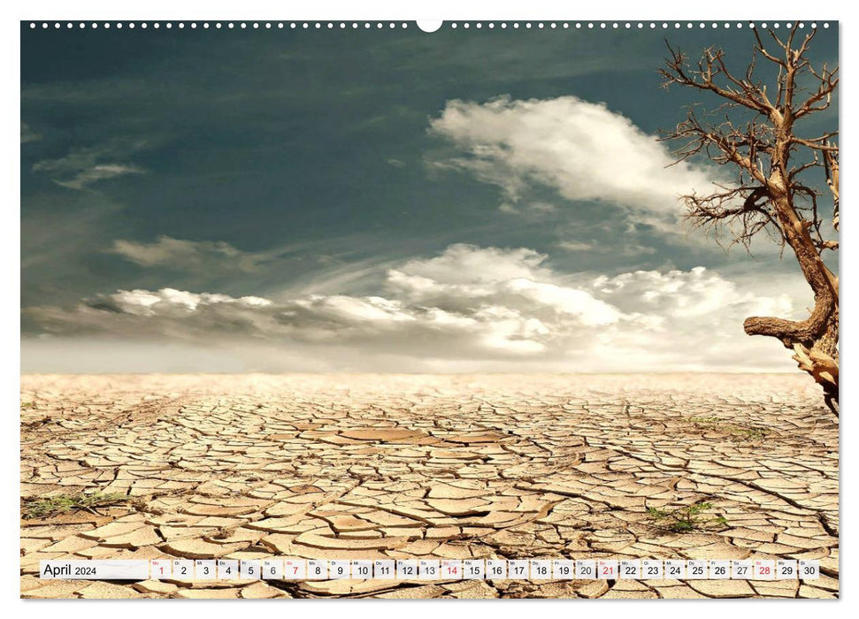 Klimawandel. Auswirkungen auf Tiere, Ökosysteme und den Menschen (CALVENDO Wandkalender 2024)