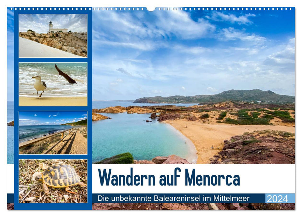 Wandern auf Menorca (CALVENDO Wandkalender 2024)