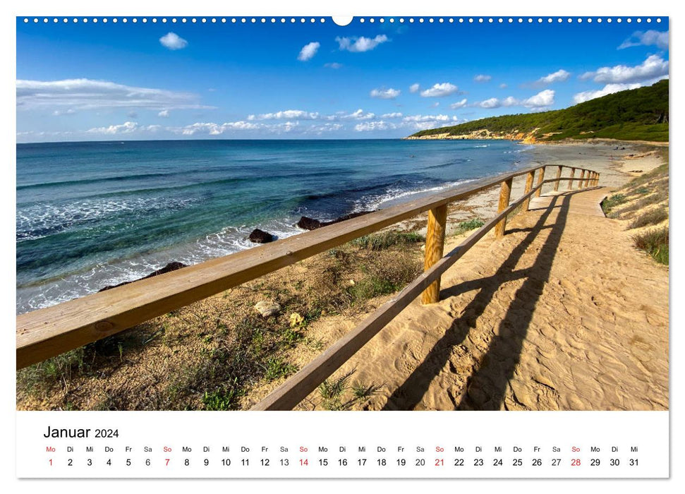Wandern auf Menorca (CALVENDO Wandkalender 2024)