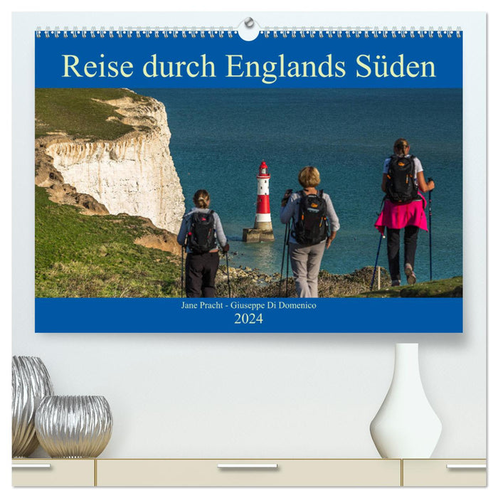 Reise durch Englands Süden (CALVENDO Premium Wandkalender 2024)