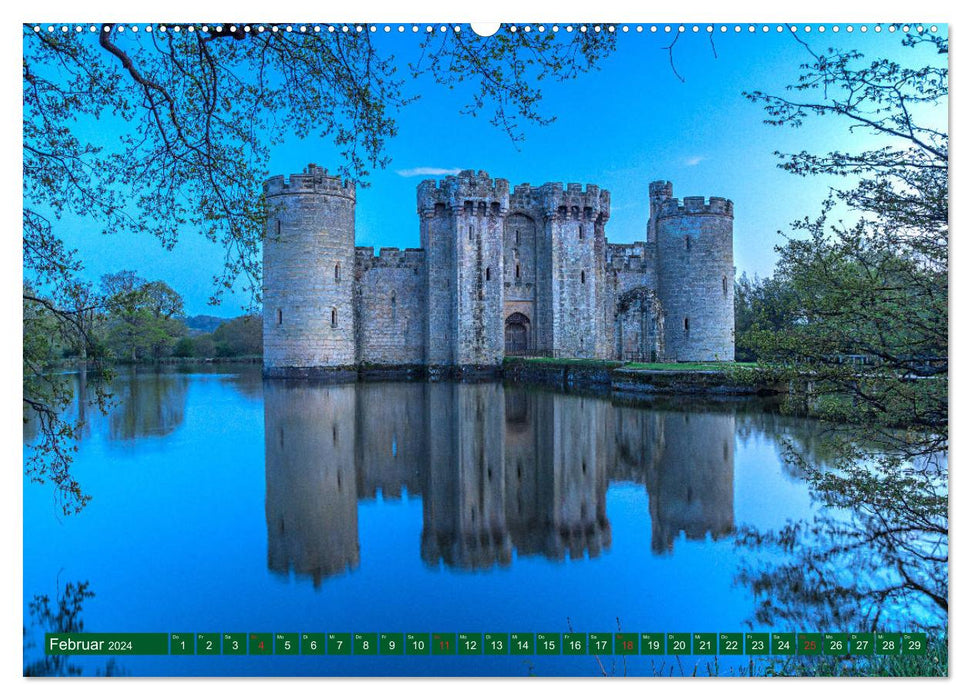Reise durch Englands Süden (CALVENDO Premium Wandkalender 2024)