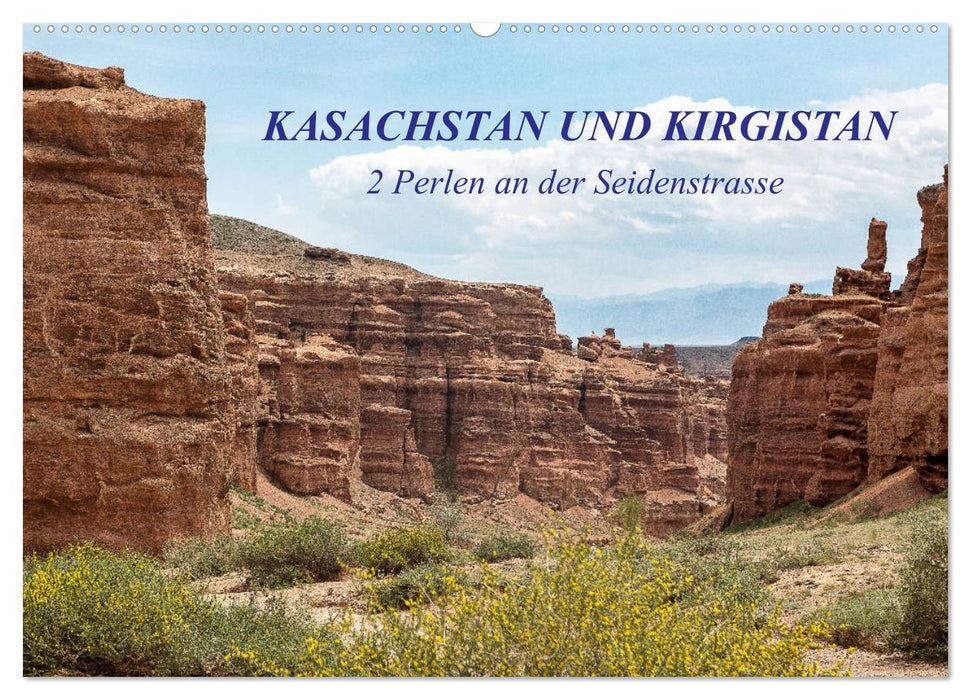 Kasachstan und Kirgistan (CALVENDO Wandkalender 2024)