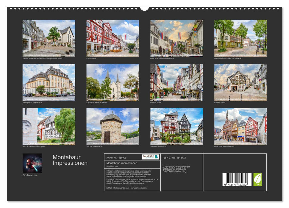 Montabaur Impressionen (CALVENDO Premium Wandkalender 2024)