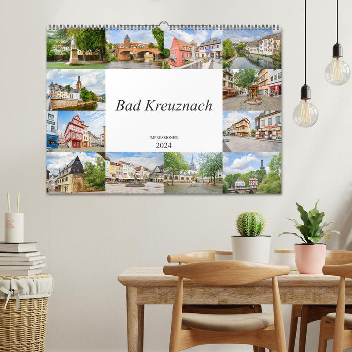 Bad Kreuznach Impressionen (CALVENDO Wandkalender 2024)
