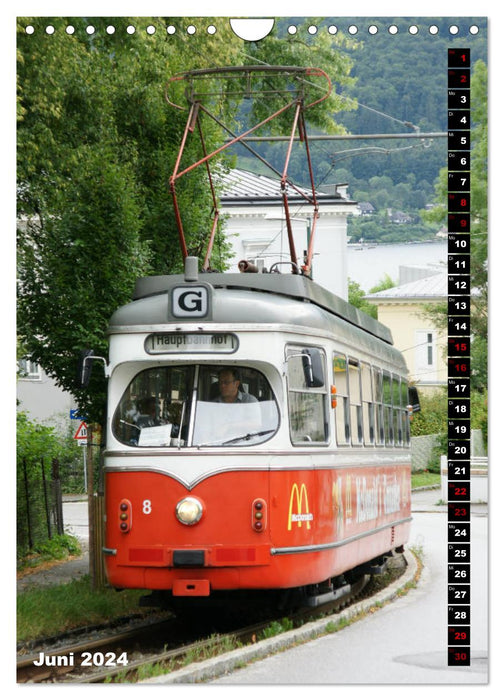 Tram in Hochform (CALVENDO Wandkalender 2024)