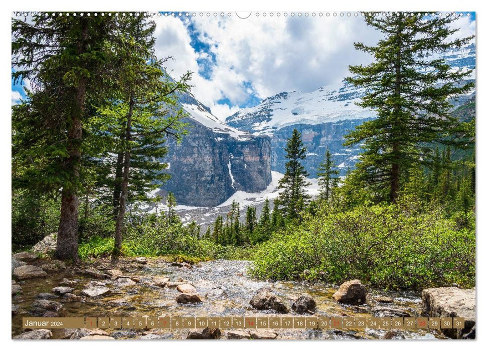 Unterwegs in Kanadas Westen (CALVENDO Premium Wandkalender 2024)