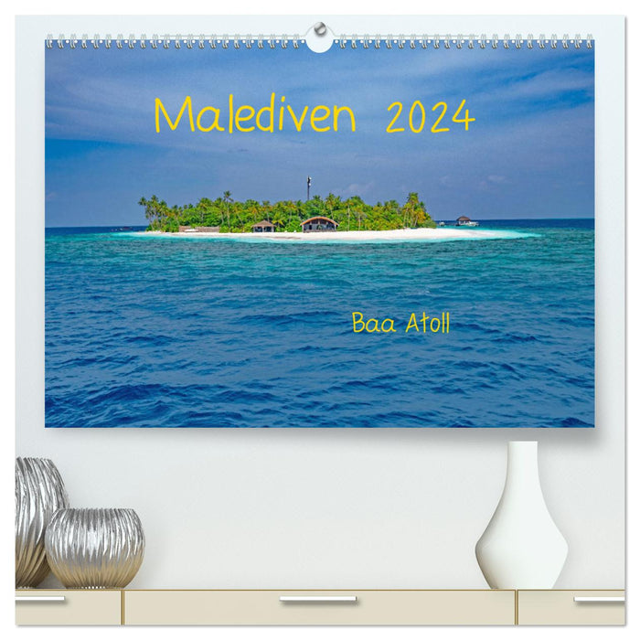 Malediven - Dreamland (CALVENDO Premium Wandkalender 2024)