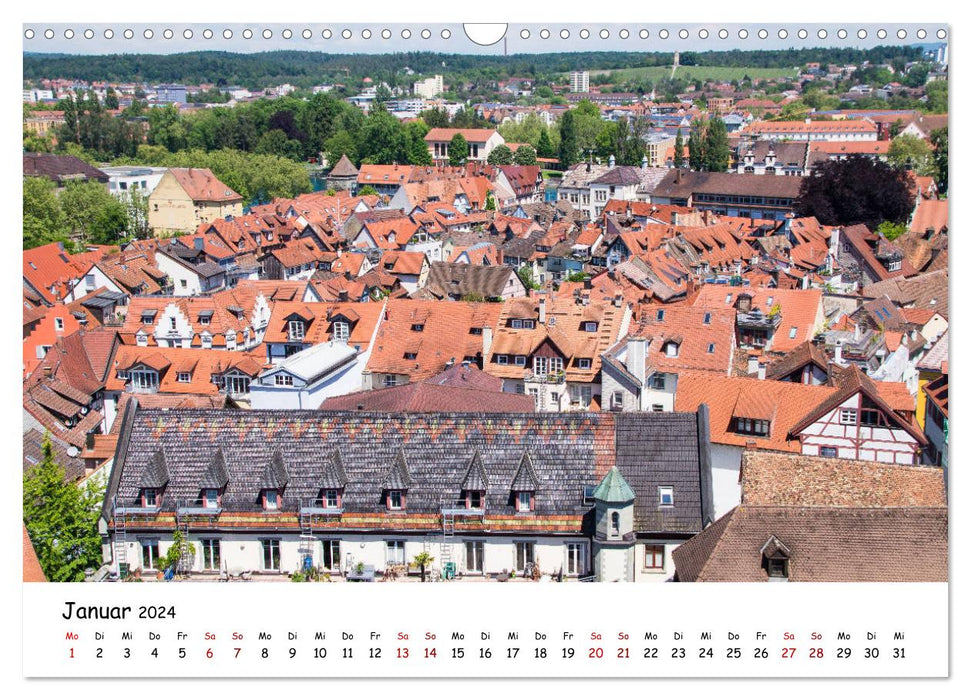 Konstanz - Juwel am Bodensee (CALVENDO Wandkalender 2024)