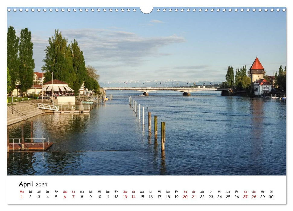 Konstanz - Juwel am Bodensee (CALVENDO Wandkalender 2024)