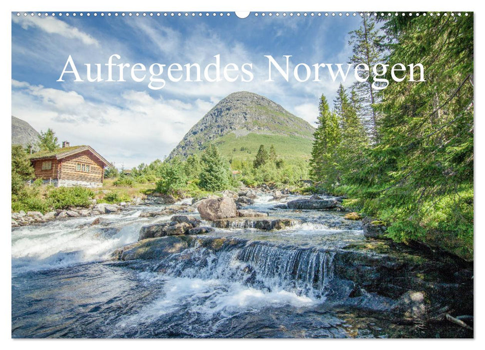 Aufregendes Norwegen (CALVENDO Wandkalender 2024)