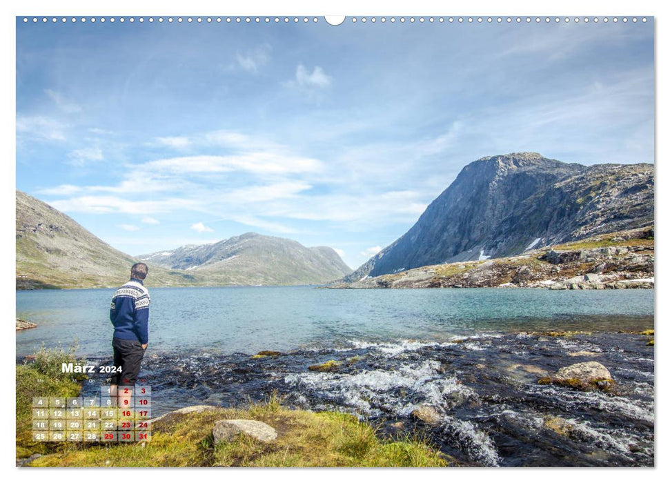 Aufregendes Norwegen (CALVENDO Wandkalender 2024)