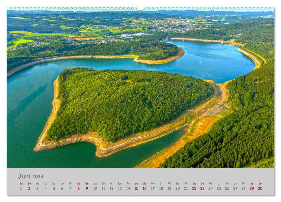Das Ruhrgebiet Industrieromantik und Natur (CALVENDO Premium Wandkalender 2024)