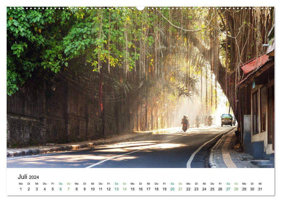 Innehalten auf Bali (CALVENDO Premium Wandkalender 2024)