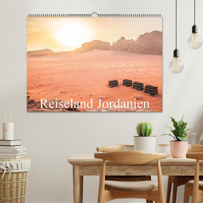 Reiseland Jordanien (CALVENDO Wandkalender 2024)