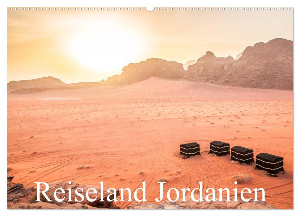 Reiseland Jordanien (CALVENDO Wandkalender 2024)