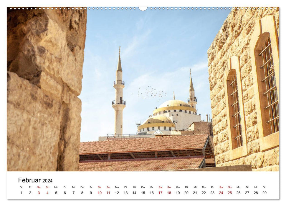 Reiseland Jordanien (CALVENDO Wandkalender 2024)