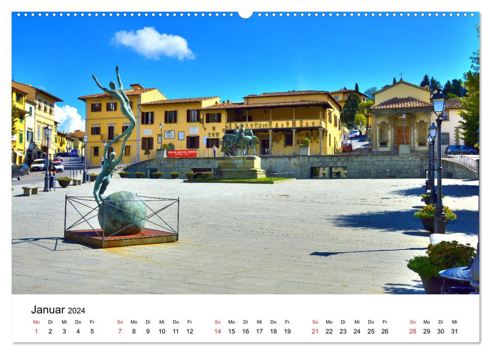 Toskana - Immer eine Reise wert (CALVENDO Wandkalender 2024)