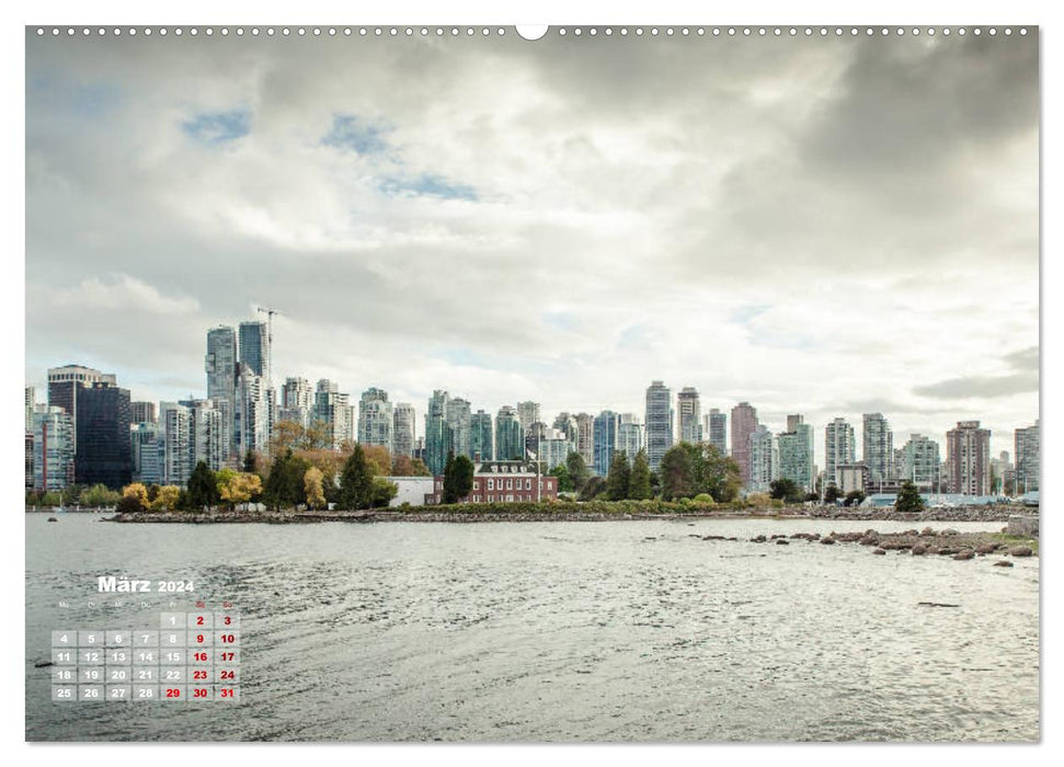 Vancouver & British Columbia (CALVENDO Wandkalender 2024)