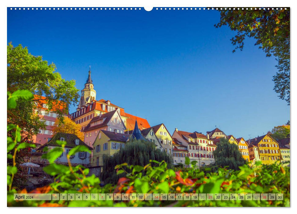 Tübingen - Impressionen aus der Universitätsstadt (CALVENDO Premium Wandkalender 2024)