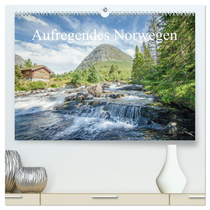 Aufregendes Norwegen (CALVENDO Premium Wandkalender 2024)