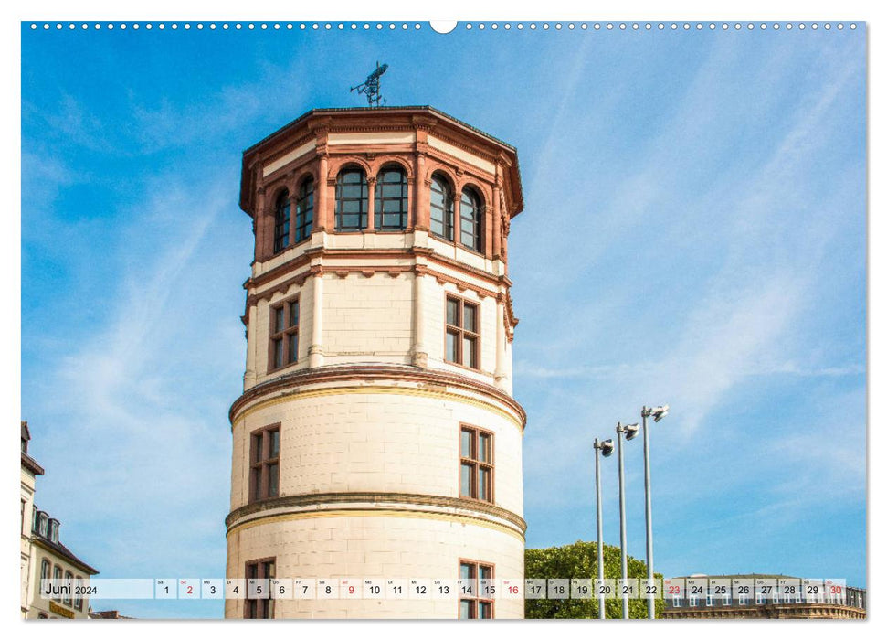 Historisches Düsseldorf (CALVENDO Premium Wandkalender 2024)
