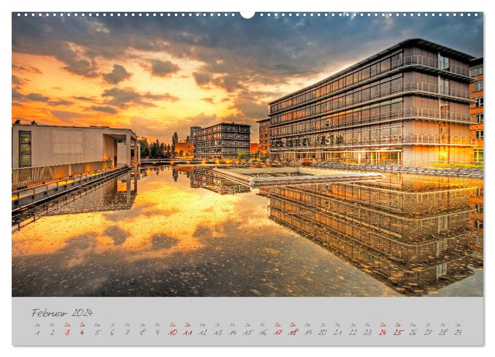 Saarland Weltkulturerbe und Wein (CALVENDO Wandkalender 2024)