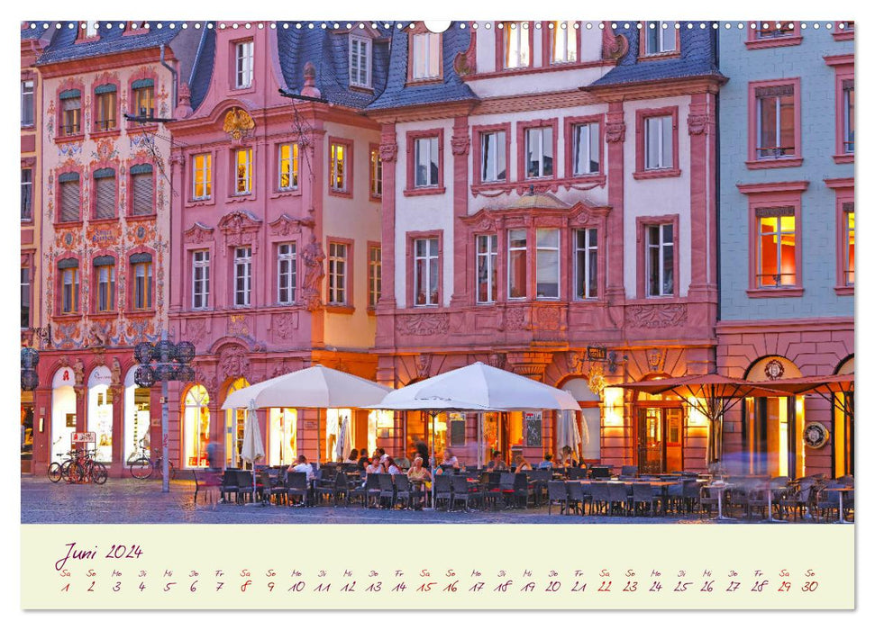 Mainz Kultur und Lebenslust (CALVENDO Wandkalender 2024)