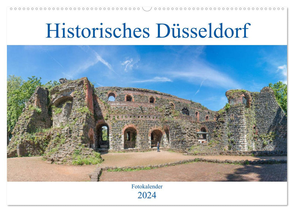 Historisches Düsseldorf (CALVENDO Wandkalender 2024)