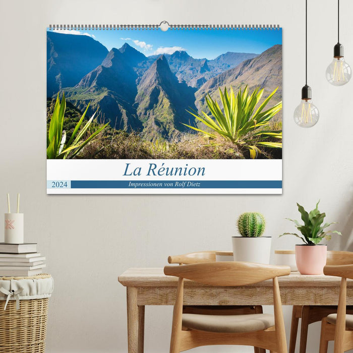 La Réunion - Impressionen von Rolf Dietz (CALVENDO Wandkalender 2024)