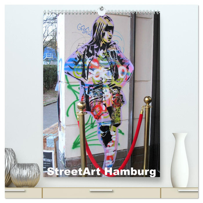 Hamburg StreetArt (CALVENDO Premium Wandkalender 2024)