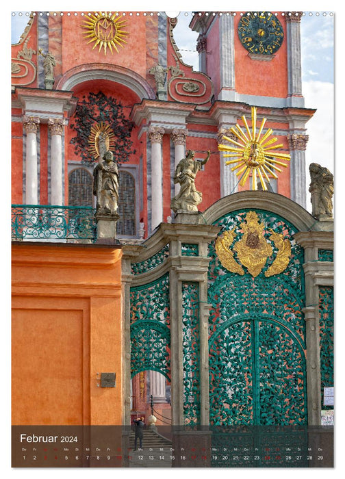Basilique du Saint Tilleul en Pologne (Calvendo Premium Calendrier mural 2024) 