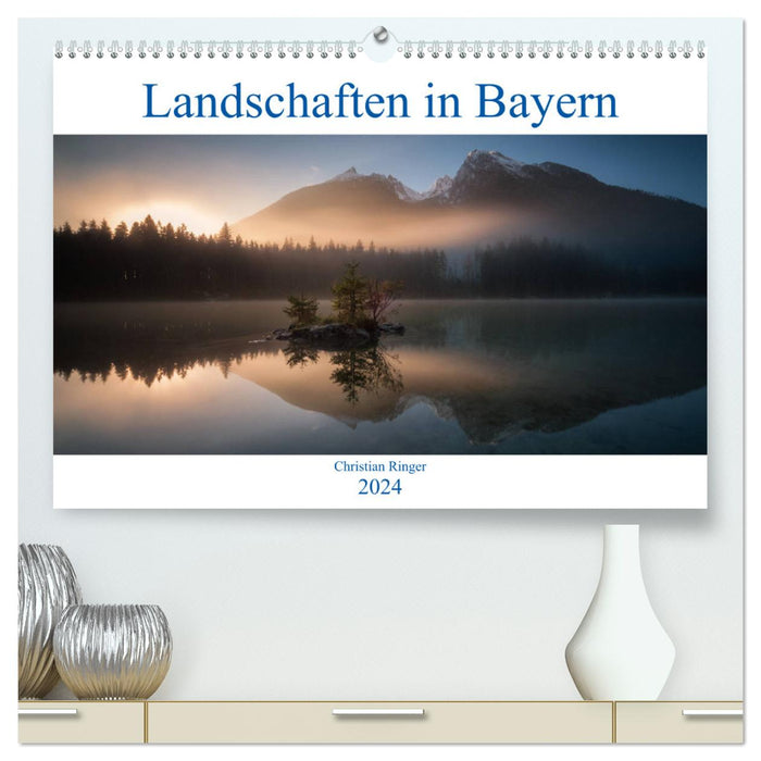 Bayerische Landschaften (CALVENDO Premium Wandkalender 2024)