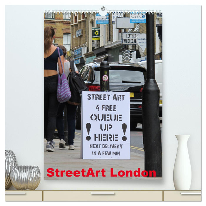 StreetArt Londres (Calvendo Premium Calendrier mural 2024) 