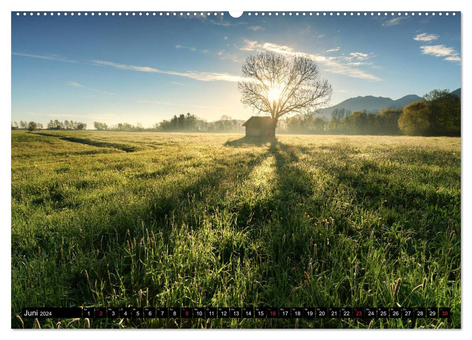 Bayerische Landschaften (CALVENDO Wandkalender 2024)