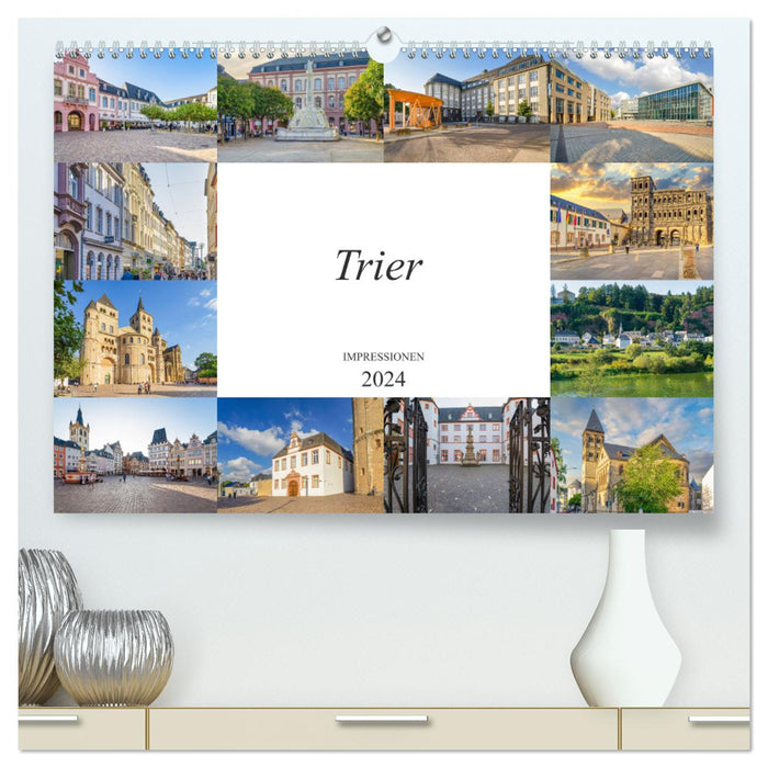 Trier Impressionen (CALVENDO Premium Wandkalender 2024)