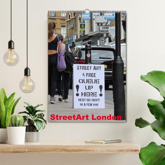 StreetArt London (CALVENDO Wandkalender 2024)