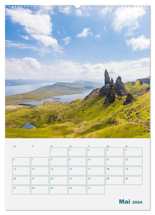 Isle of Skye - Raues Inselparadies (CALVENDO Wandkalender 2024)