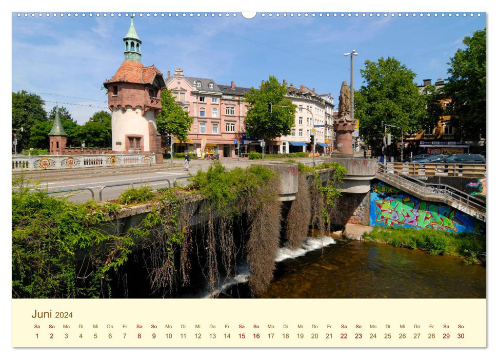 Freiburg Perle im Breisgau (CALVENDO Premium Wandkalender 2024)