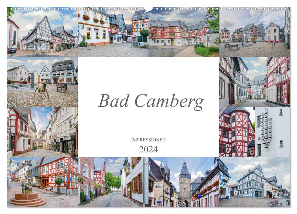 Bad Camberg Impressionen (CALVENDO Wandkalender 2024)