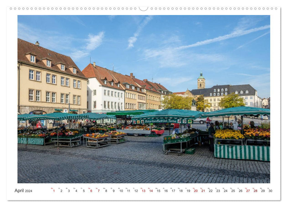 Schweinfurt ist bunt (CALVENDO Premium Wandkalender 2024)