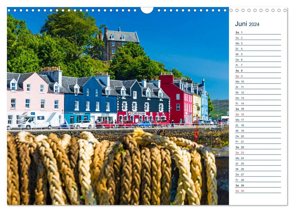 Isle of Mull - Ein schottisches Naturparadies (CALVENDO Wandkalender 2024)